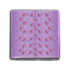 Tropical Flower Forest Of Ornate Colors Memory Card Reader (square 5 Slot) by pepitasart