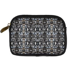 Modern Tribal Geometric Print Digital Camera Leather Case