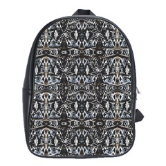 Modern Tribal Geometric Print School Bag (large)