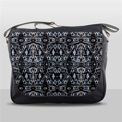 Modern Tribal Geometric Print Messenger Bag