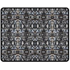 Modern Tribal Geometric Print Double Sided Fleece Blanket (medium) 