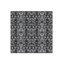 Modern Tribal Geometric Print Satin Bandana Scarf by dflcprintsclothing