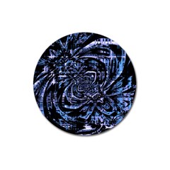 Fractal Madness Magnet 3  (round) by MRNStudios