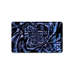 Fractal Madness Magnet (name Card) by MRNStudios