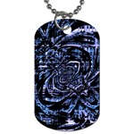 Fractal Madness Dog Tag (Two Sides) Front