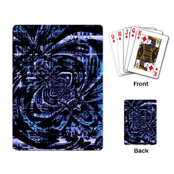 Fractal Madness Playing Cards Single Design (Rectangle)