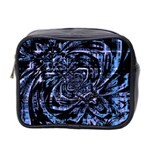 Fractal Madness Mini Toiletries Bag (Two Sides) Front