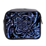 Fractal Madness Mini Toiletries Bag (Two Sides) Back