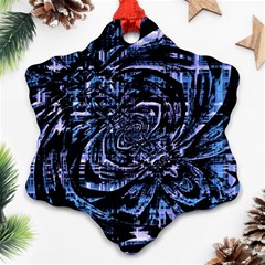 Fractal Madness Ornament (snowflake) by MRNStudios