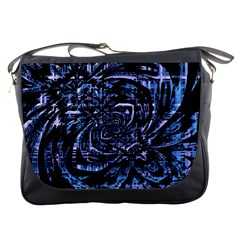 Fractal Madness Messenger Bag