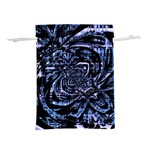 Fractal Madness Lightweight Drawstring Pouch (M) Front