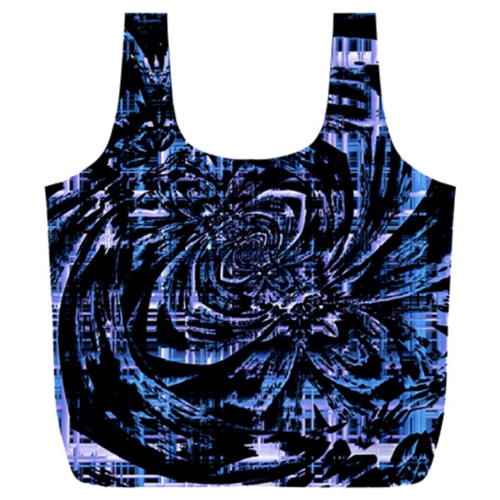 Fractal Madness Full Print Recycle Bag (XXL)