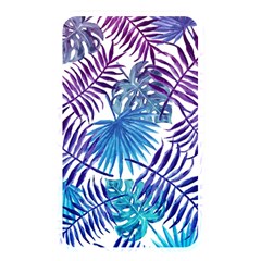 Blue Tropical Leaves Memory Card Reader (rectangular) by goljakoff