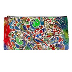 Pop Art - Spirals World 1 Pencil Case by EDDArt