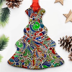 Pop Art - Spirals World 1 Ornament (christmas Tree) 