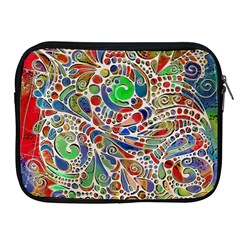 Pop Art - Spirals World 1 Apple Ipad 2/3/4 Zipper Cases by EDDArt