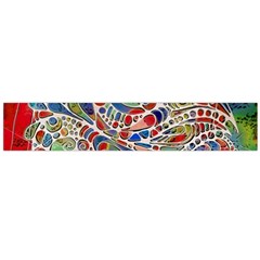 Pop Art - Spirals World 1 Large Flano Scarf 