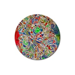 Pop Art - Spirals World 1 Magnet 3  (round) by EDDArt