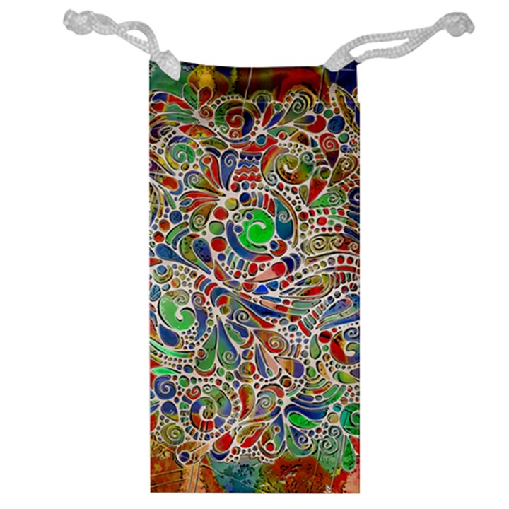 Pop Art - Spirals World 1 Jewelry Bag