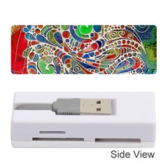 Pop Art - Spirals World 1 Memory Card Reader (stick) by EDDArt