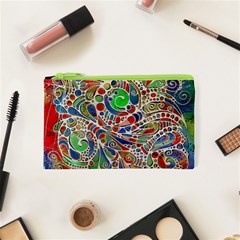 Pop Art - Spirals World 1 Cosmetic Bag (xs) by EDDArt