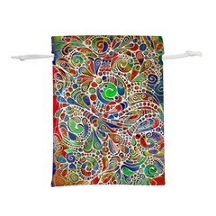 Pop Art - Spirals World 1 Lightweight Drawstring Pouch (m) by EDDArt