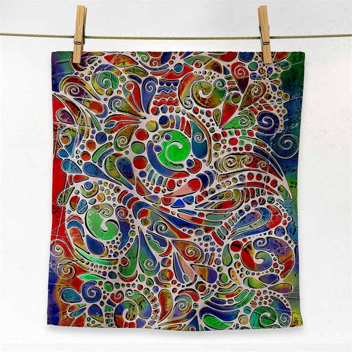 Pop Art - Spirals World 1 Face Towel