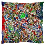 Pop Art - Spirals World 1 Large Cushion Case (Two Sides) Front