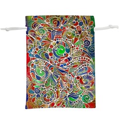 Pop Art - Spirals World 1  Lightweight Drawstring Pouch (xl) by EDDArt