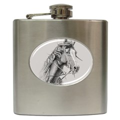 Custom Horse Hip Flask (6 Oz)