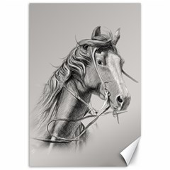 Custom Horse Canvas 12  X 18 