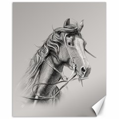 Custom Horse Canvas 16  X 20 