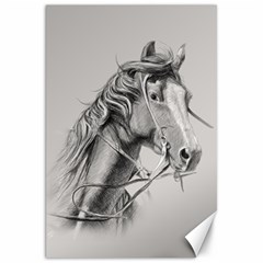 Custom Horse Canvas 20  X 30  by HermanTelo