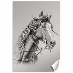 Custom Horse Canvas 24  X 36 