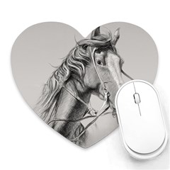 Custom Horse Heart Mousepads