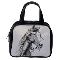 Custom Horse Classic Handbag (one Side)