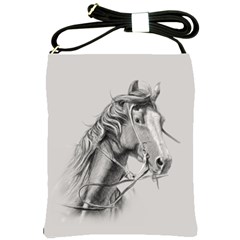 Custom Horse Shoulder Sling Bag by HermanTelo