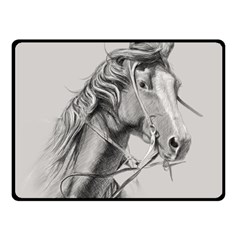 Custom Horse Fleece Blanket (small) by HermanTelo