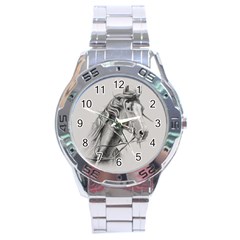 Custom Horse Stainless Steel Analogue Watch