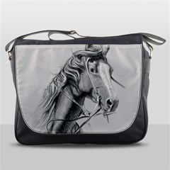 Custom Horse Messenger Bag