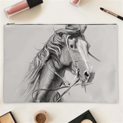 Custom Horse Cosmetic Bag (xxl) by HermanTelo