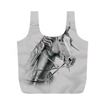 Custom Horse Full Print Recycle Bag (M) Front