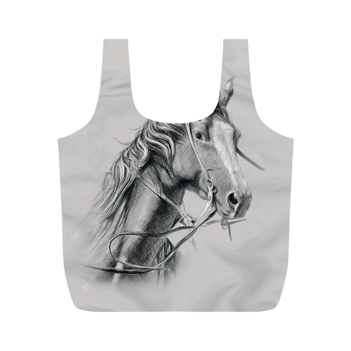 Custom Horse Full Print Recycle Bag (M)