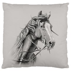 Custom Horse Standard Flano Cushion Case (one Side) by HermanTelo