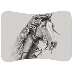 Custom Horse Velour Seat Head Rest Cushion