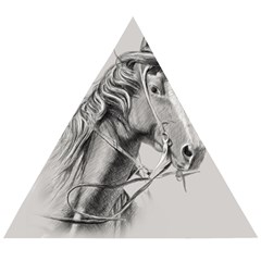 Custom Horse Wooden Puzzle Triangle by HermanTelo