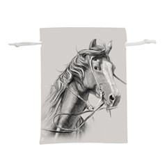 Custom Horse Lightweight Drawstring Pouch (s) by HermanTelo