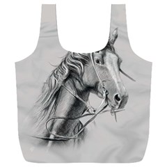 Custom Horse Full Print Recycle Bag (xxl)