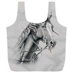 Custom Horse Full Print Recycle Bag (XXL) Front