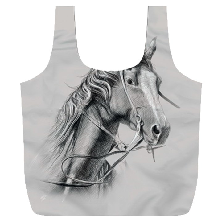 Custom Horse Full Print Recycle Bag (XXL)